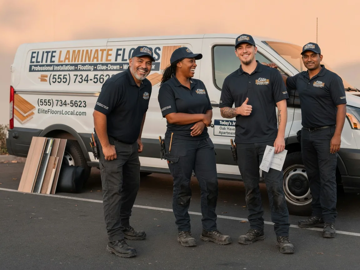 Laminate flooring installation company in Iota, LA